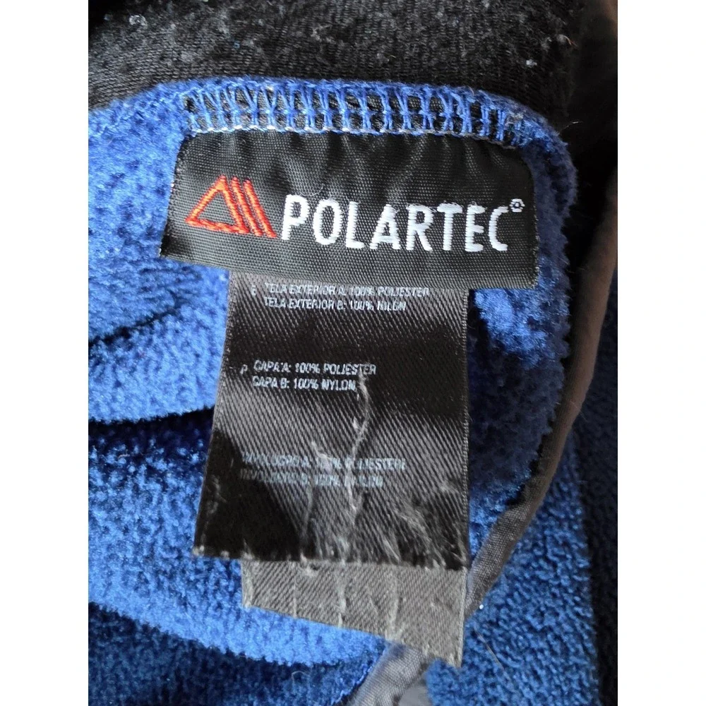 The North Face Boys S Jacket Blue Gray Gorpcore Outdoor Coat Windbreaker